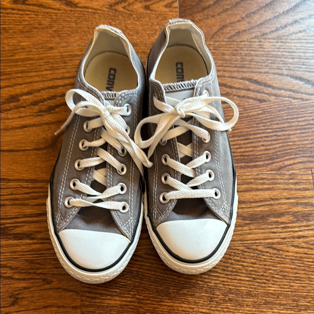 Converse Kids Sneakers in Gray and White